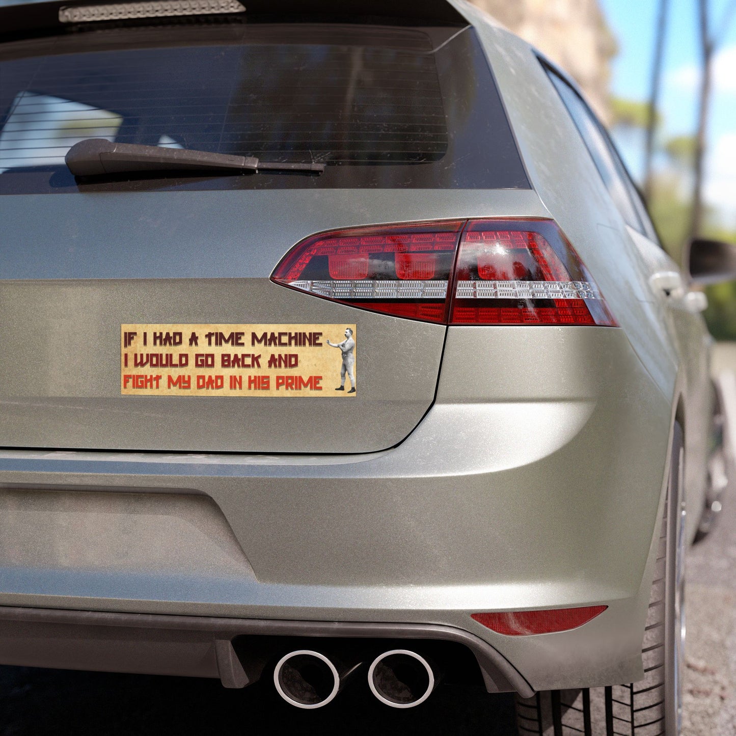 Daddy Time Machine Magnet