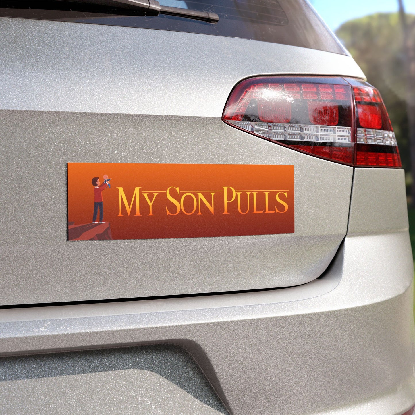 My Son Pulls Magnet