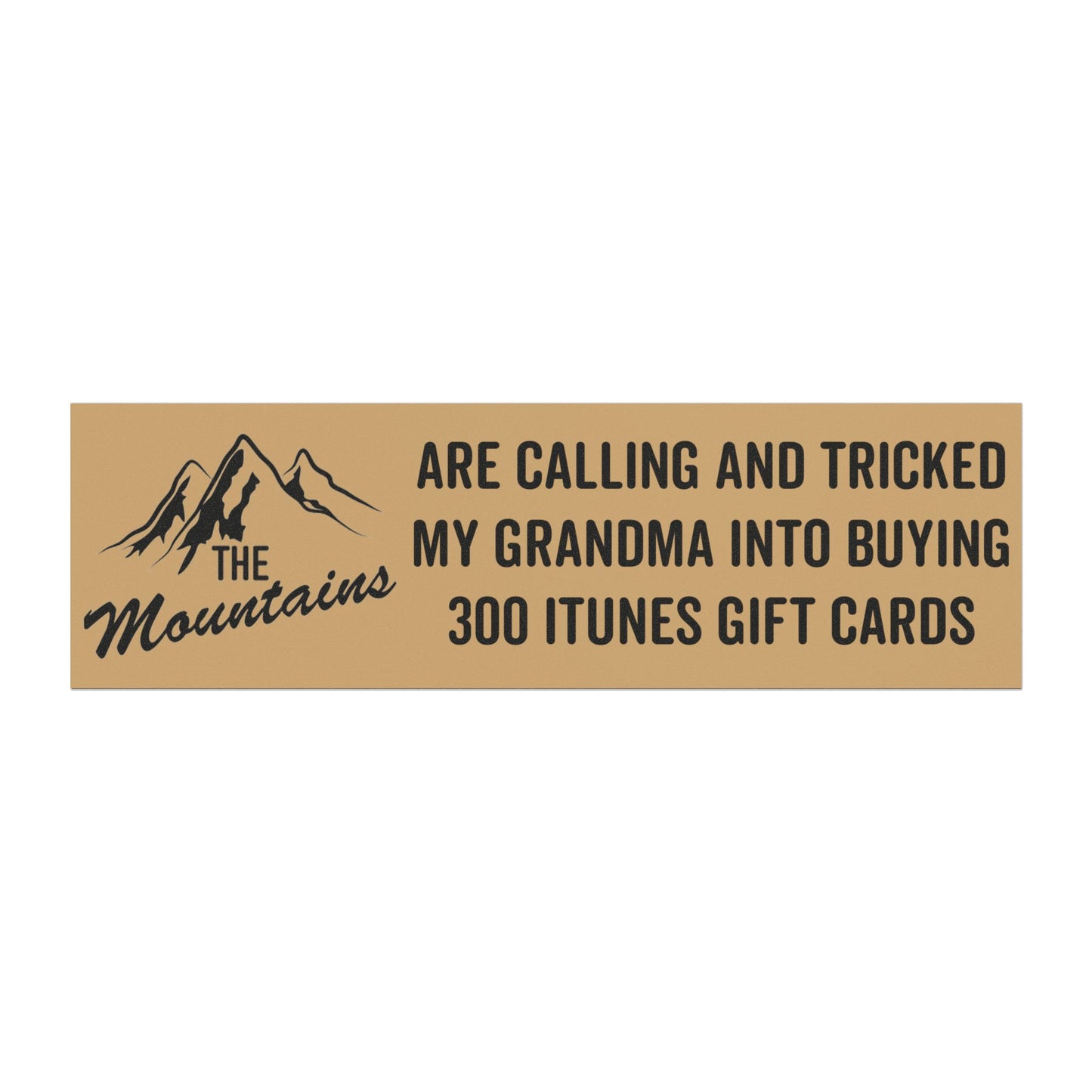 The Mountains Are Calling Magnet