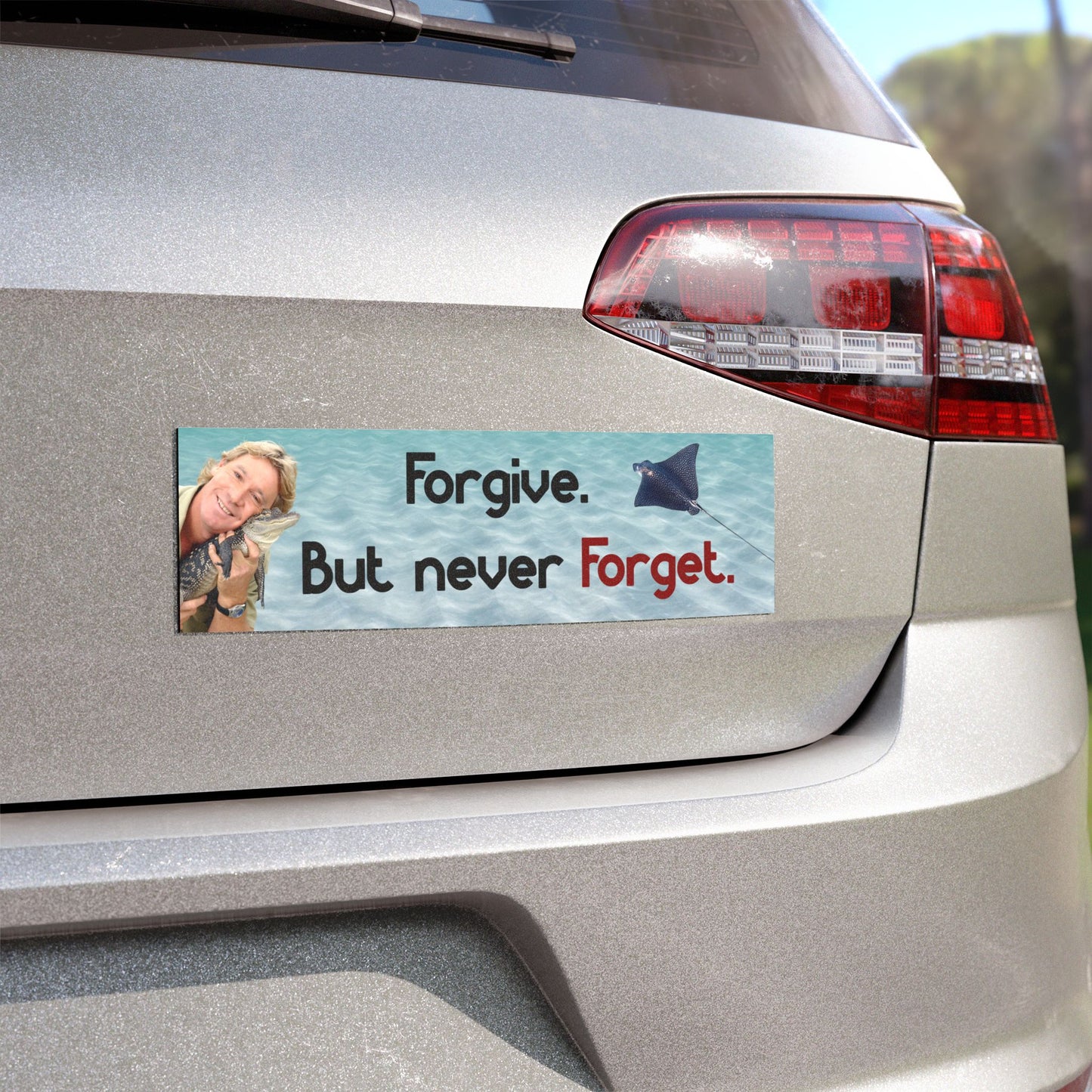 Forgive But Never Forget Car Magnet