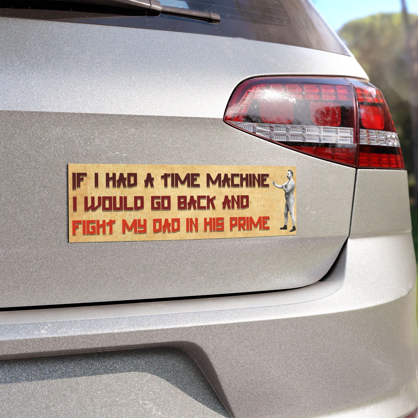 Daddy Time Machine Magnet