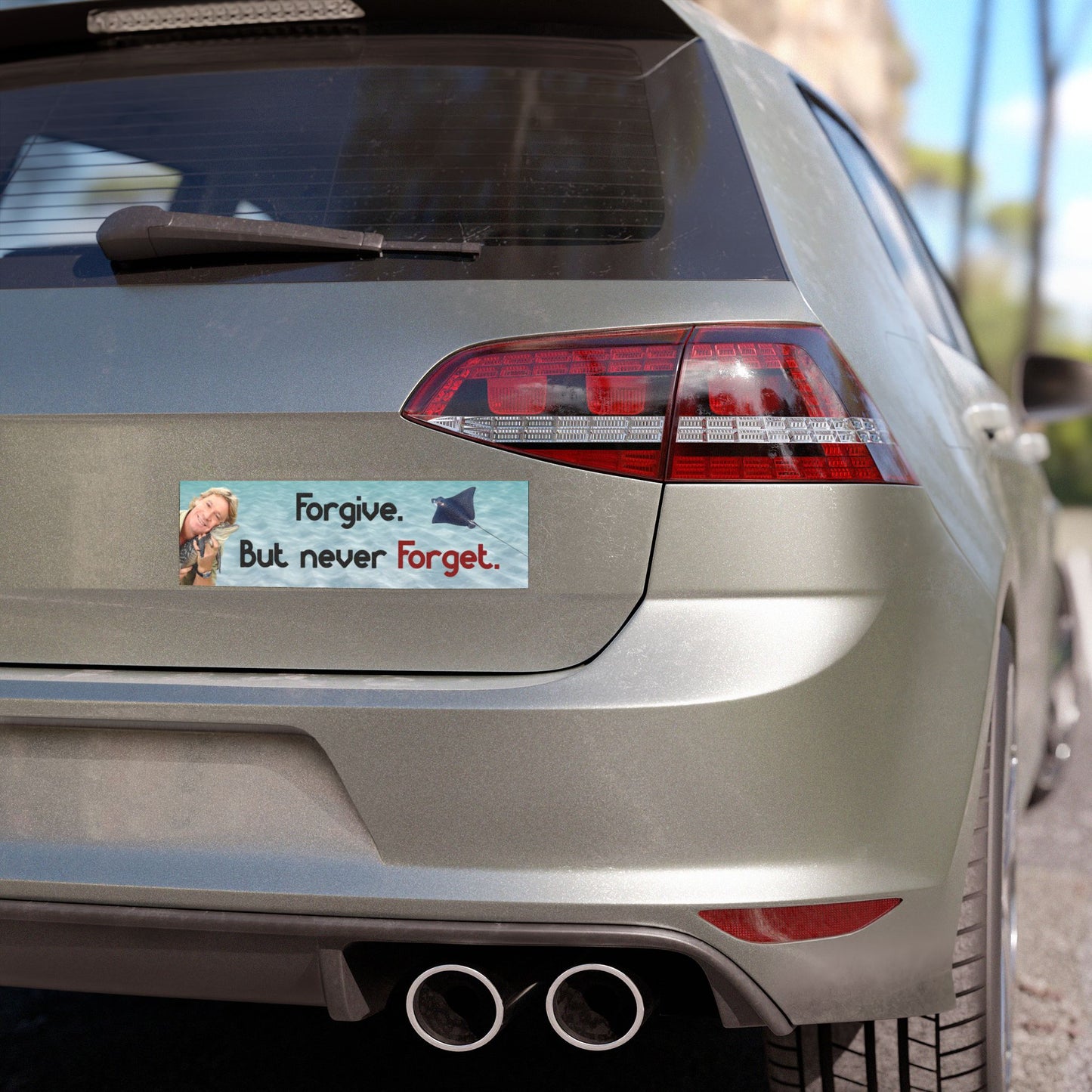 Forgive But Never Forget Car Magnet