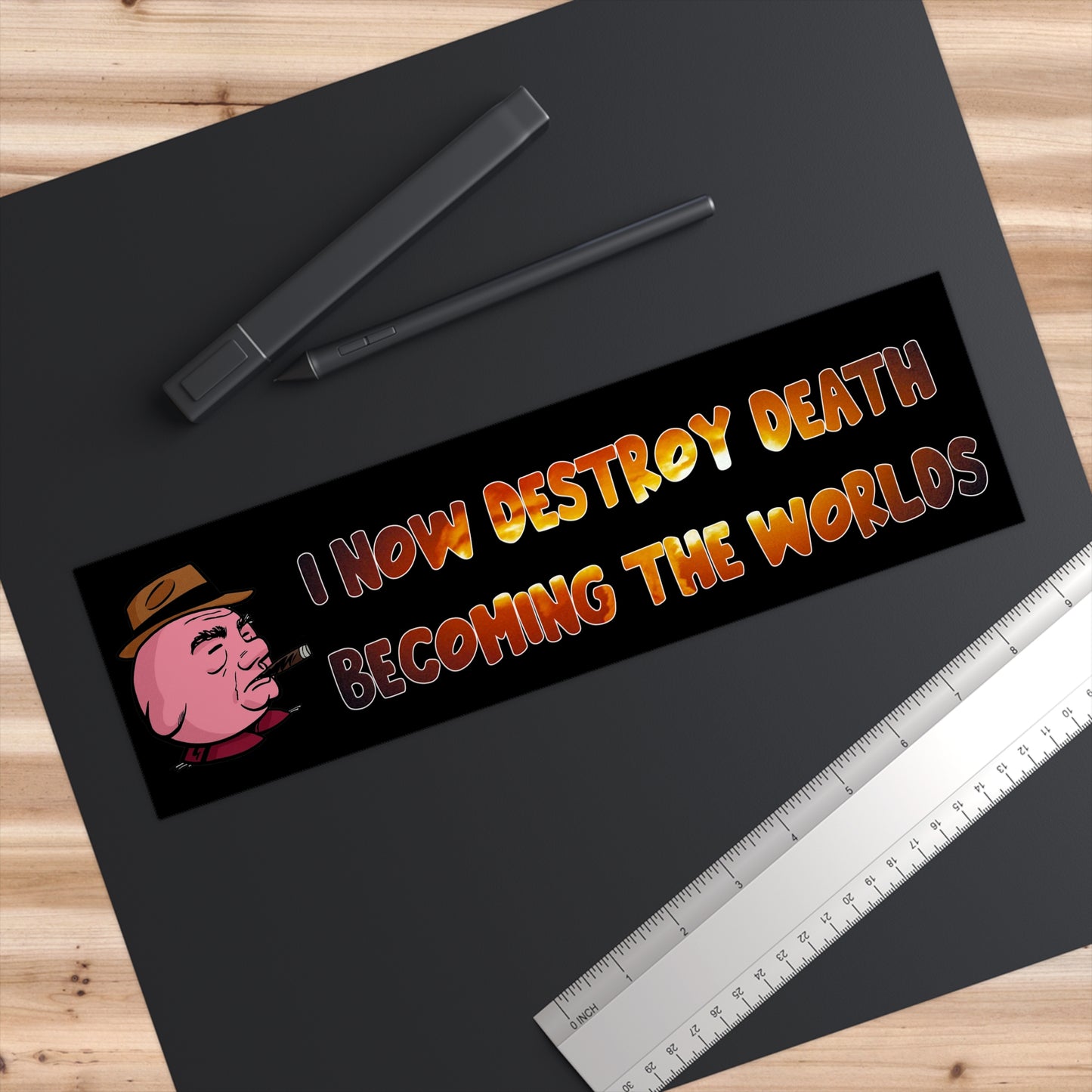 I Now Destroy Death Becoming the Worlds - Oppenheimer Kirby