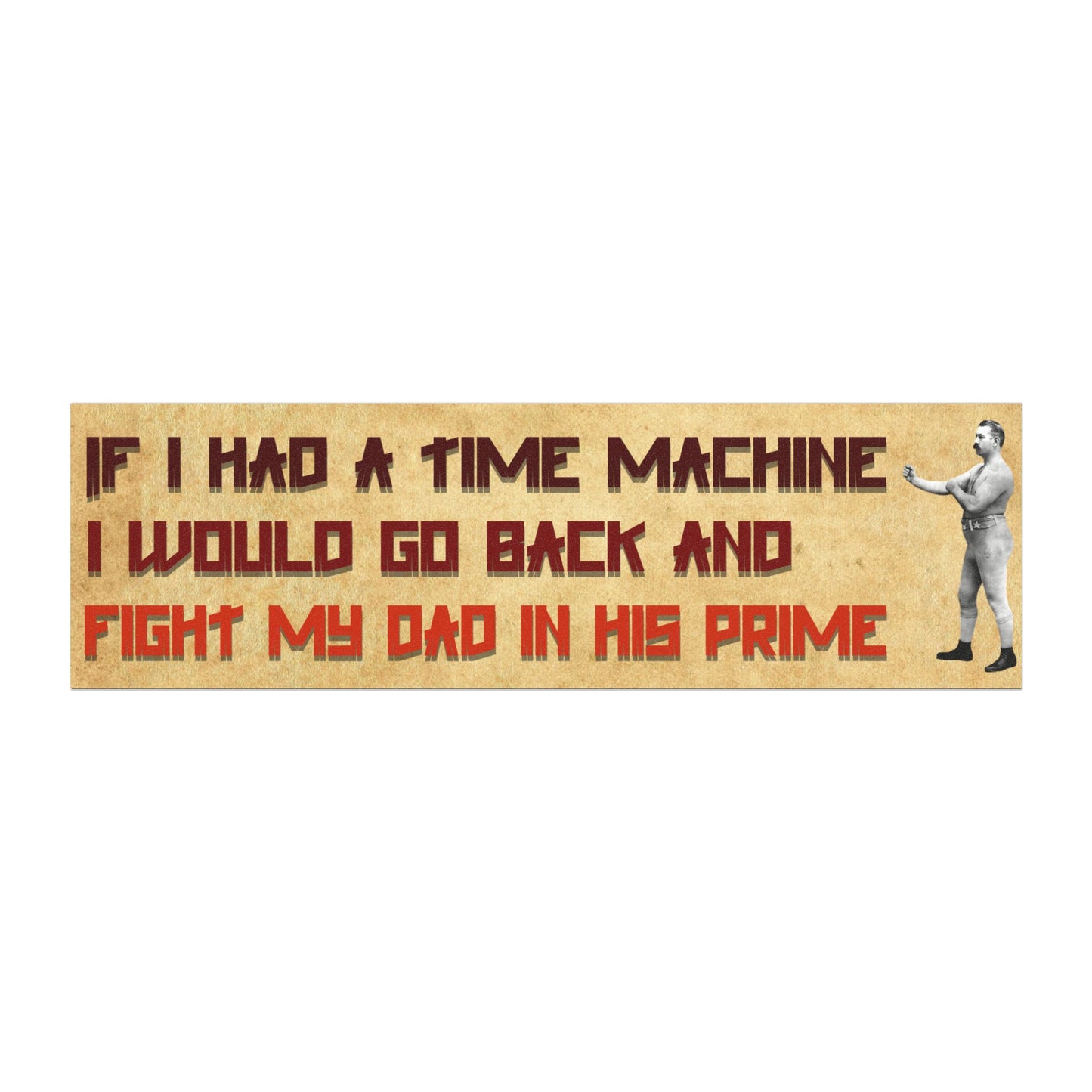 Daddy Time Machine Magnet