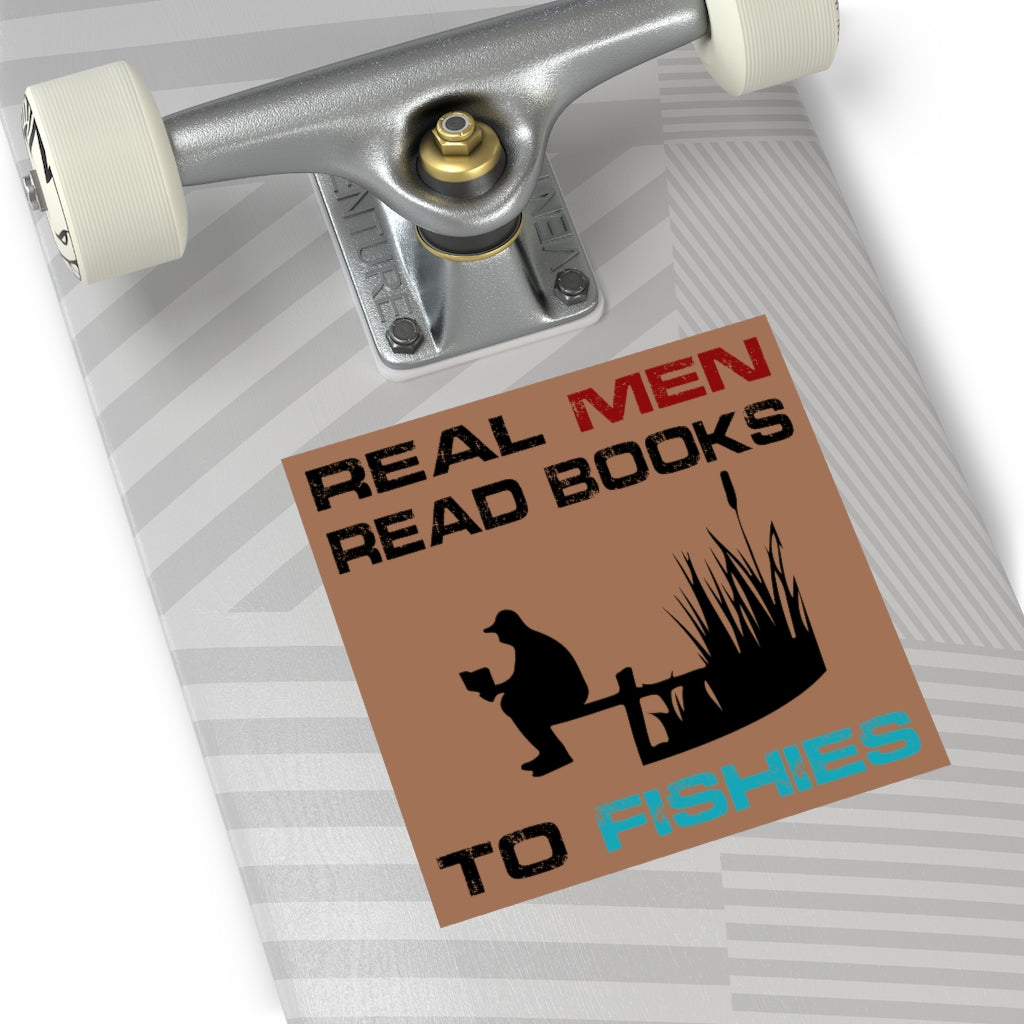 Real Men Read Books to Fishies Square