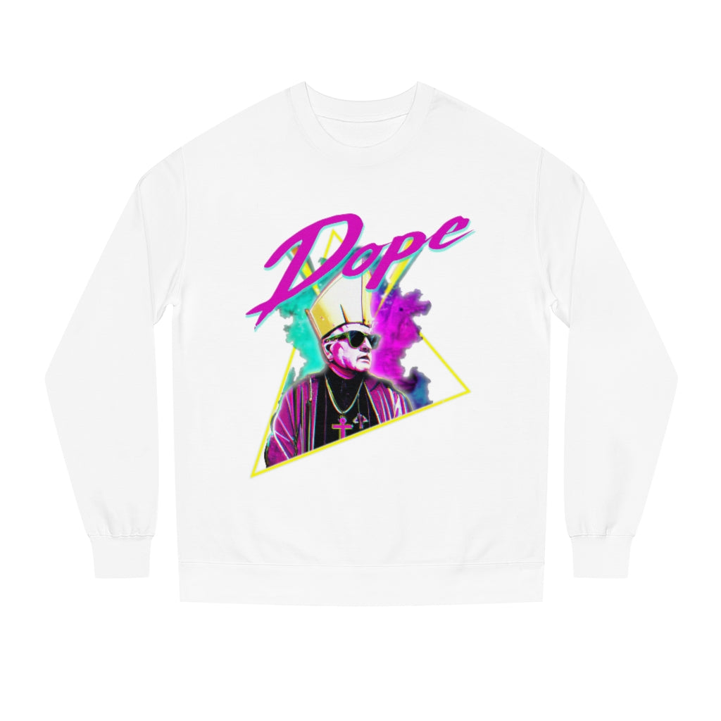 Dope by Day, Pope by Night Crew Neck Sweatshirt