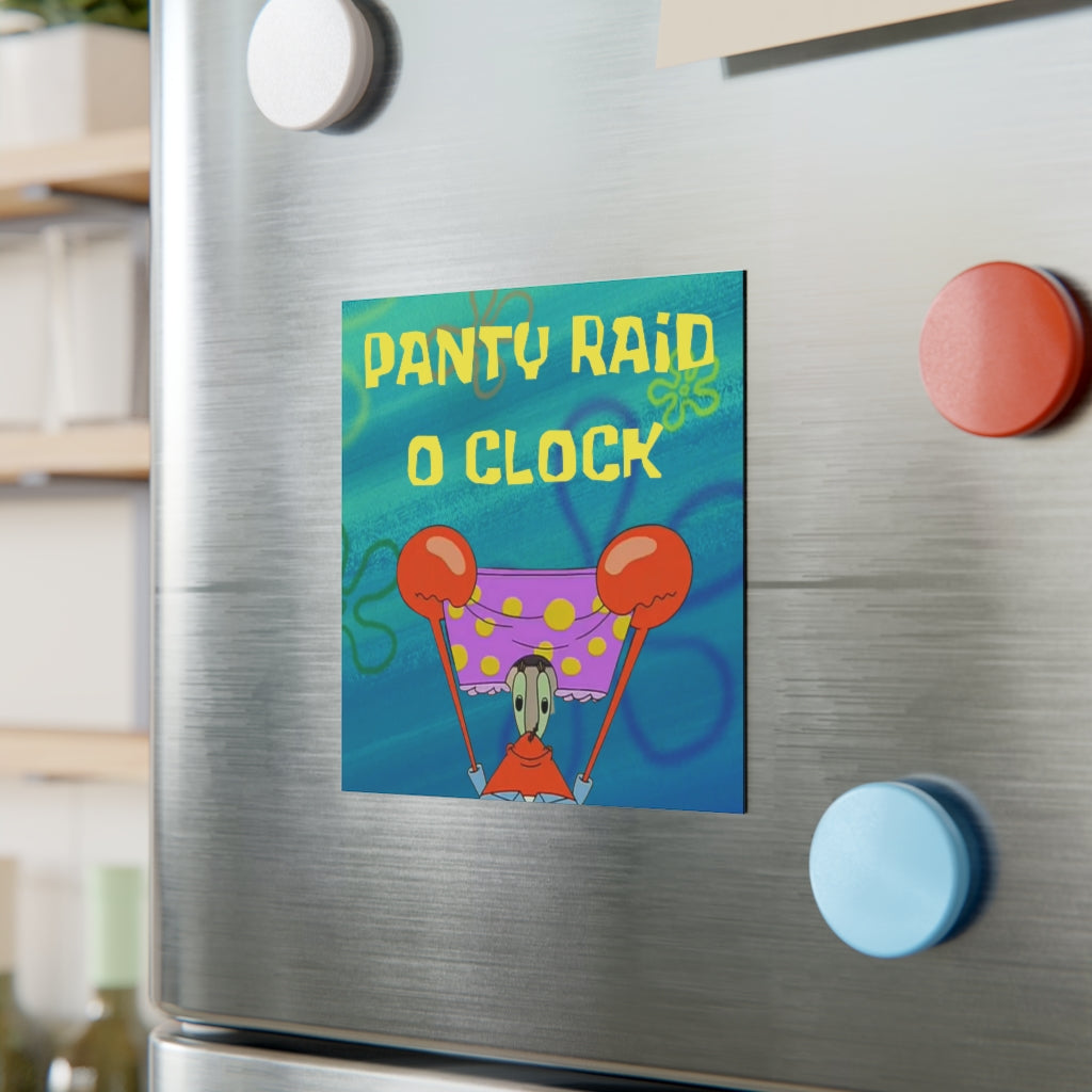 Panty Raid O Clock Magnet