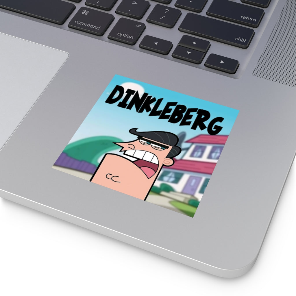 DINKLEBERG Square Sticker