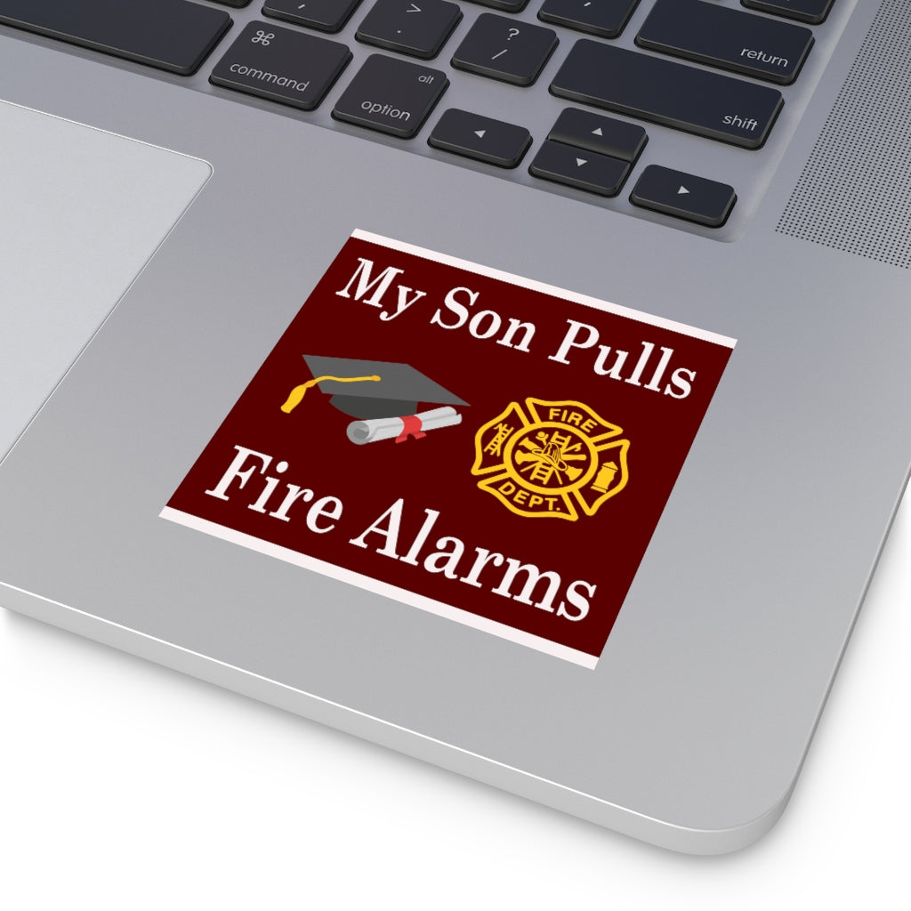 My Son Pulls Fire Alarms Square
