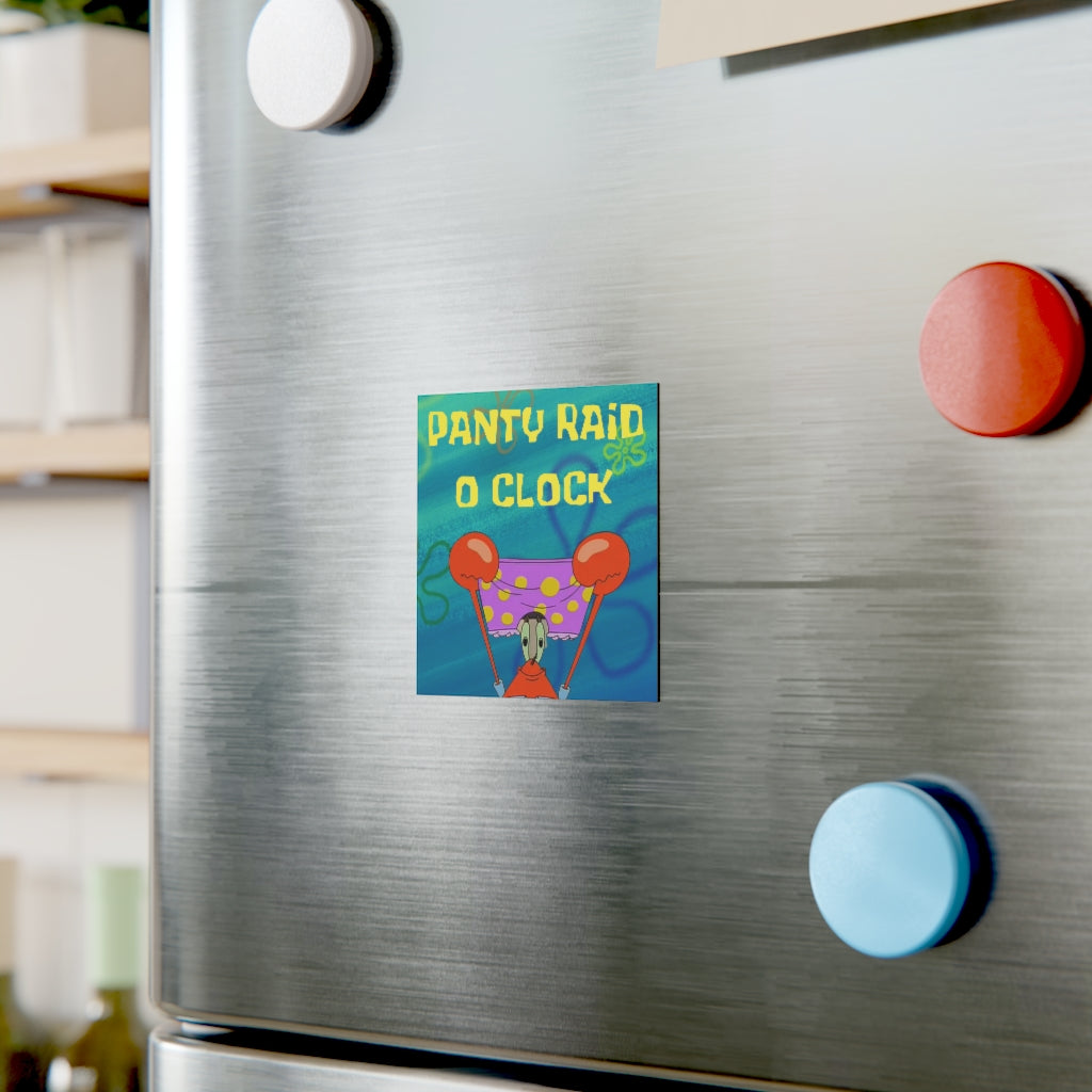 Panty Raid O Clock Magnet