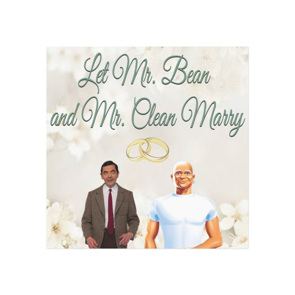 Let Mr. Bean and Mr. Clean Marry Magnet
