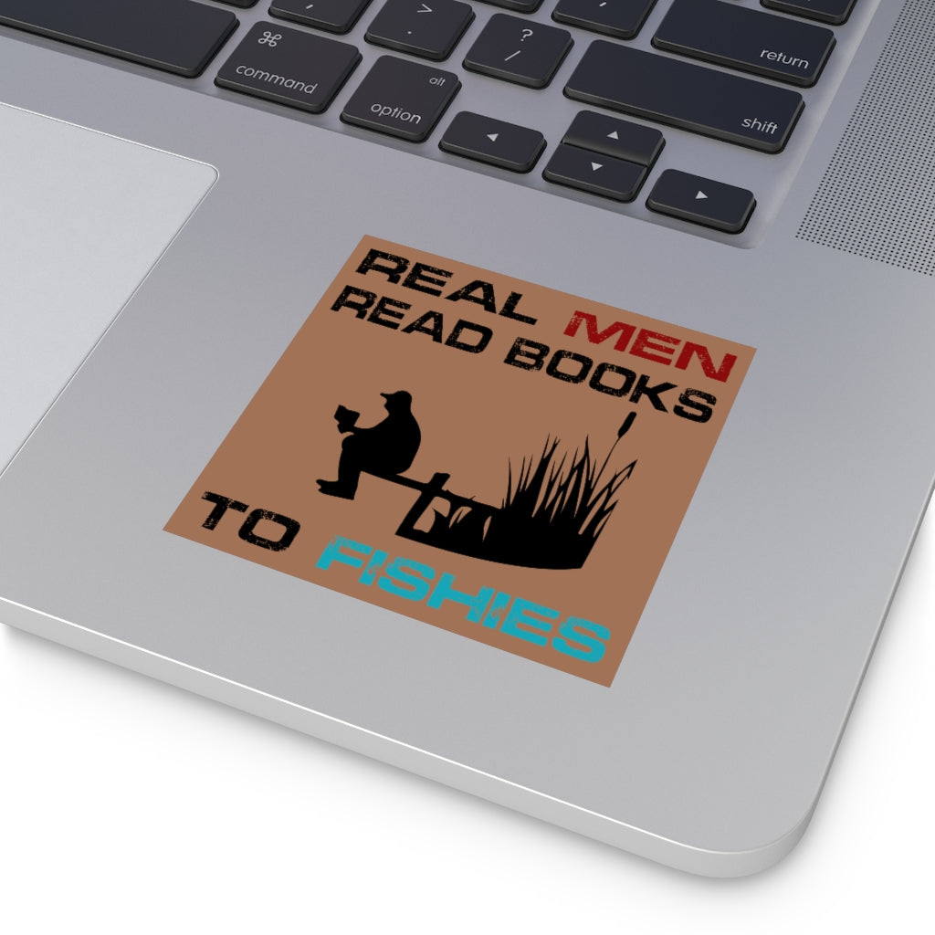 Real Men Read Books to Fishies Square