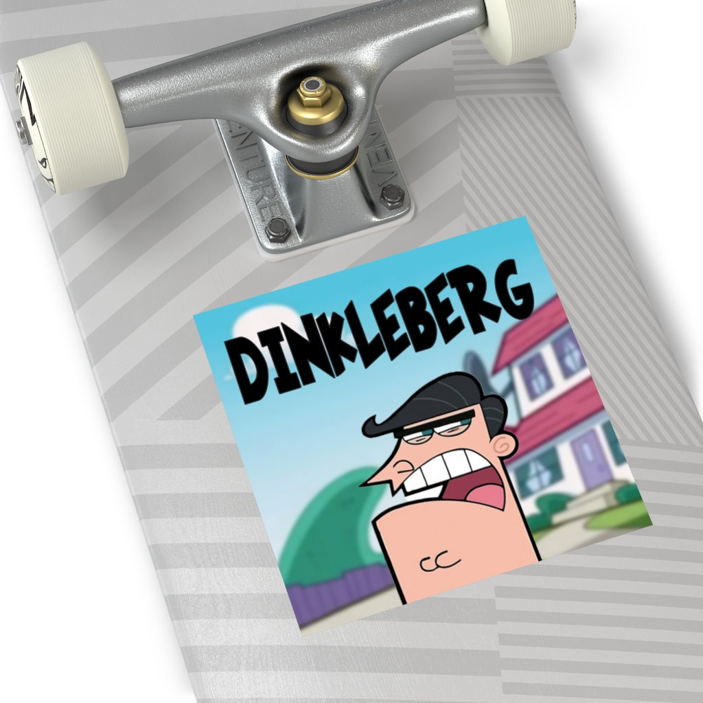 DINKLEBERG Square Sticker