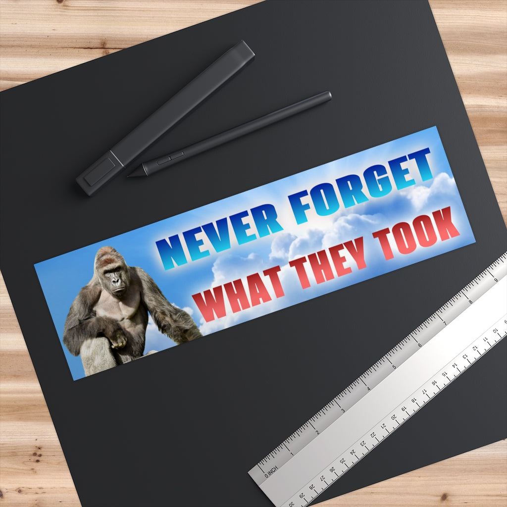 Never Forget What They Took
