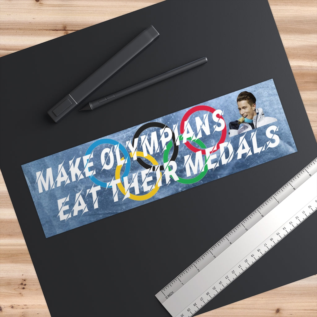 Make Olympians Eat Their Medals