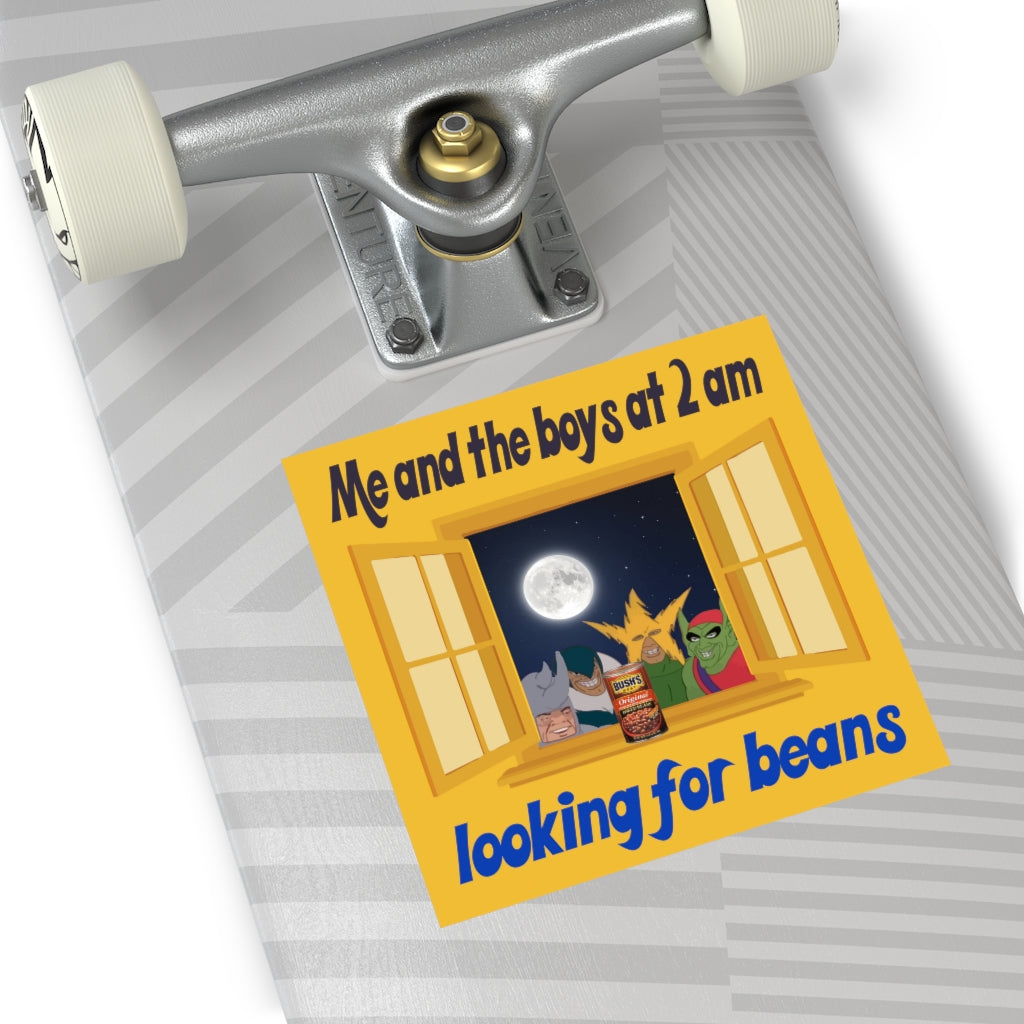 Me and the Boys at 2 am looking for Beans Square