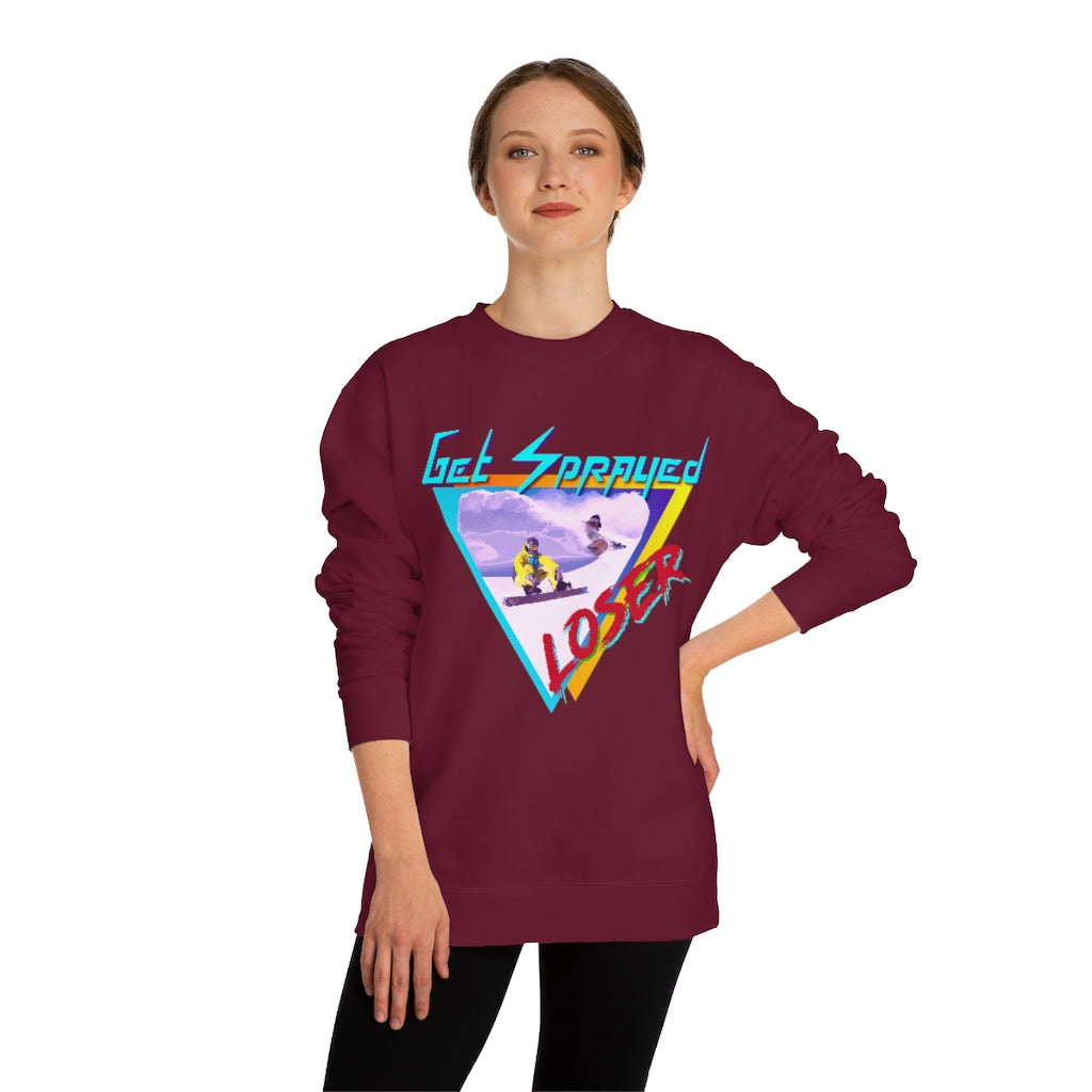 Get Sprayed Loser Crew Neck Sweatshirt