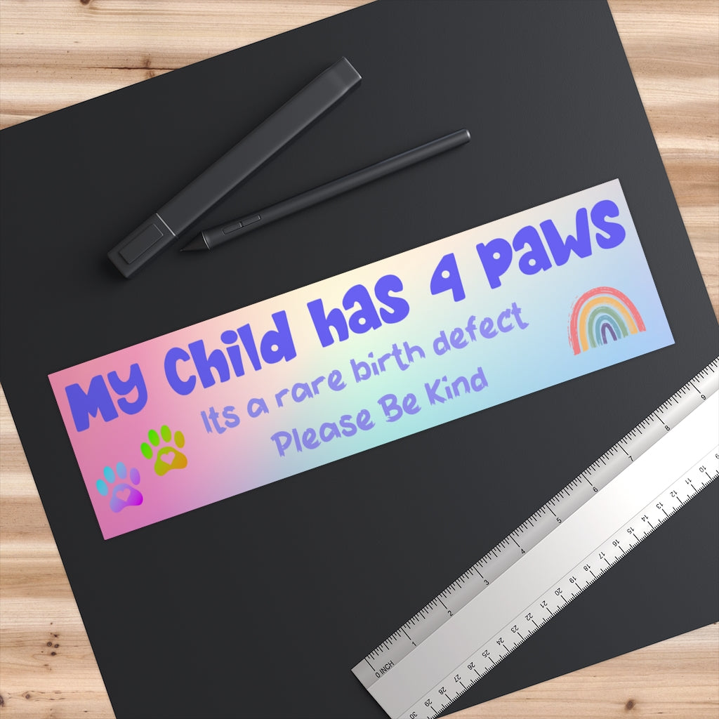 My Child Has 4 Paws