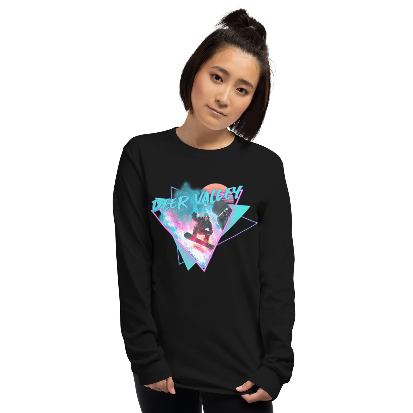 Snowboard Deer Valley Long Sleeve Shirt