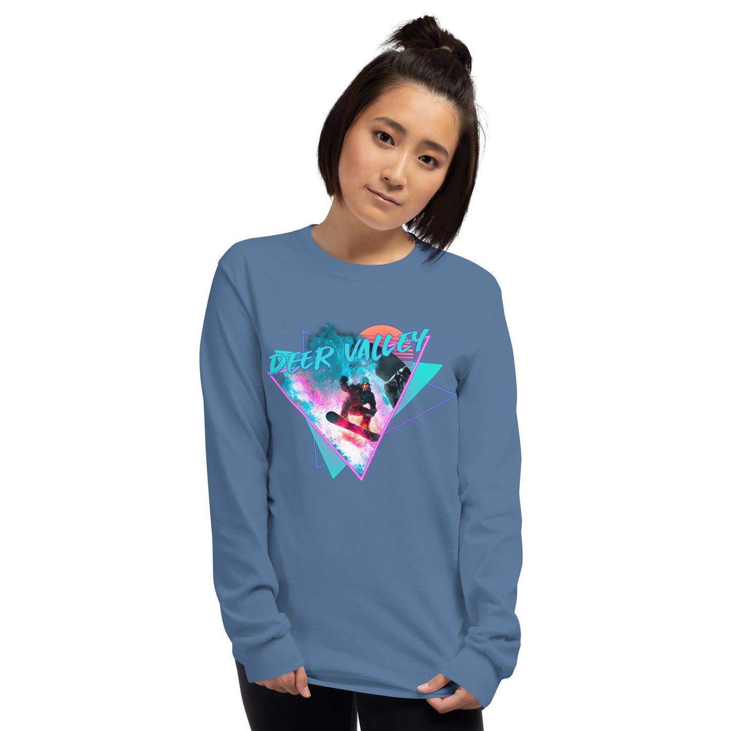 Snowboard Deer Valley Long Sleeve Shirt