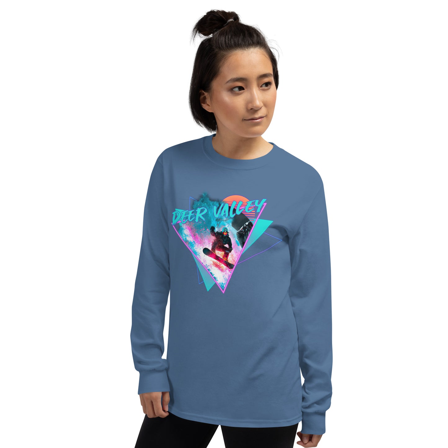 Snowboard Deer Valley Long Sleeve Shirt