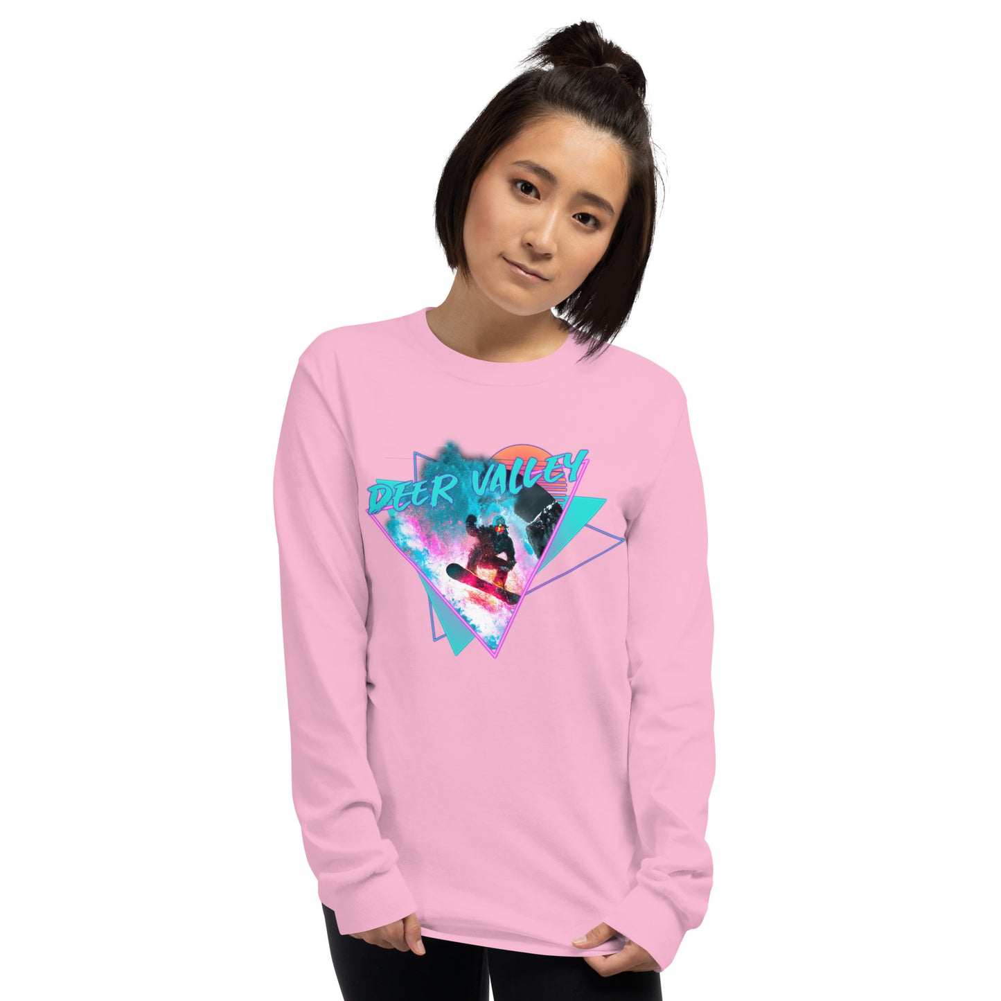 Snowboard Deer Valley Long Sleeve Shirt