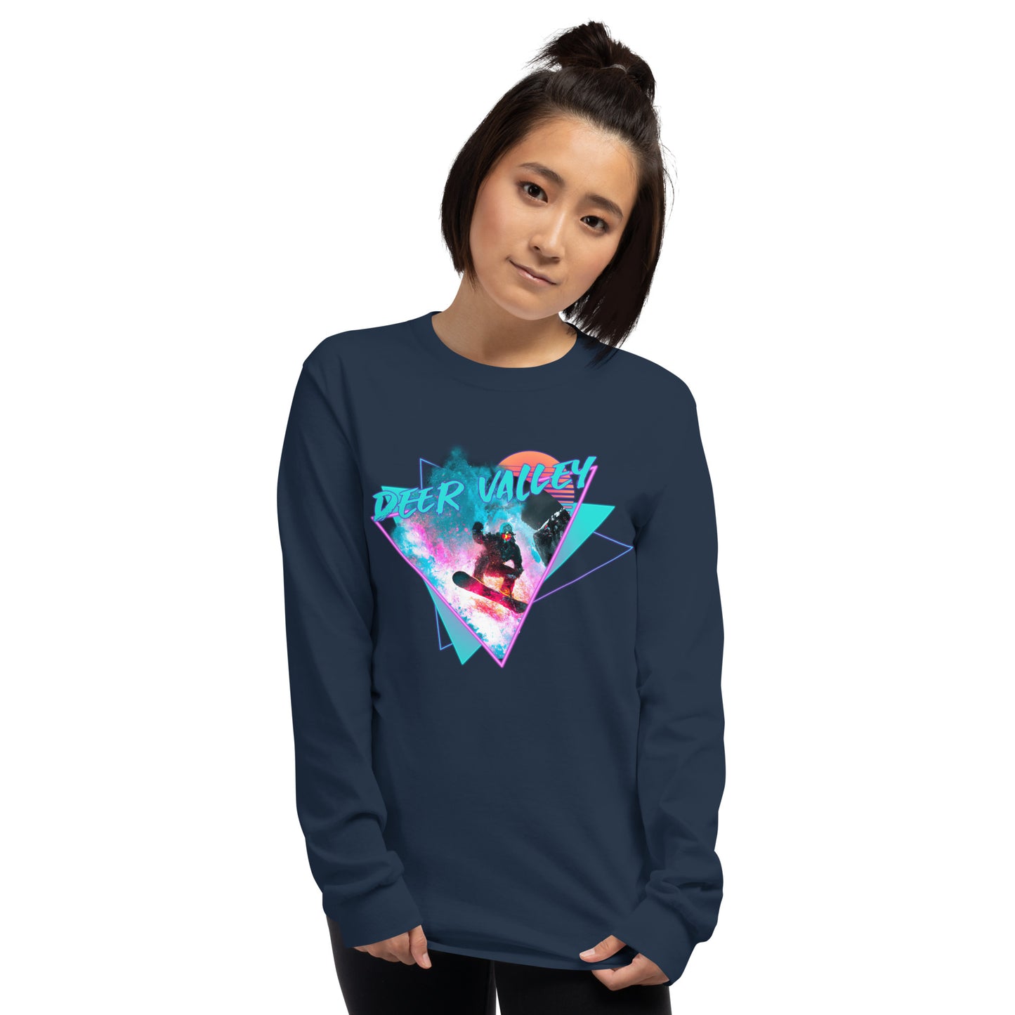 Snowboard Deer Valley Long Sleeve Shirt