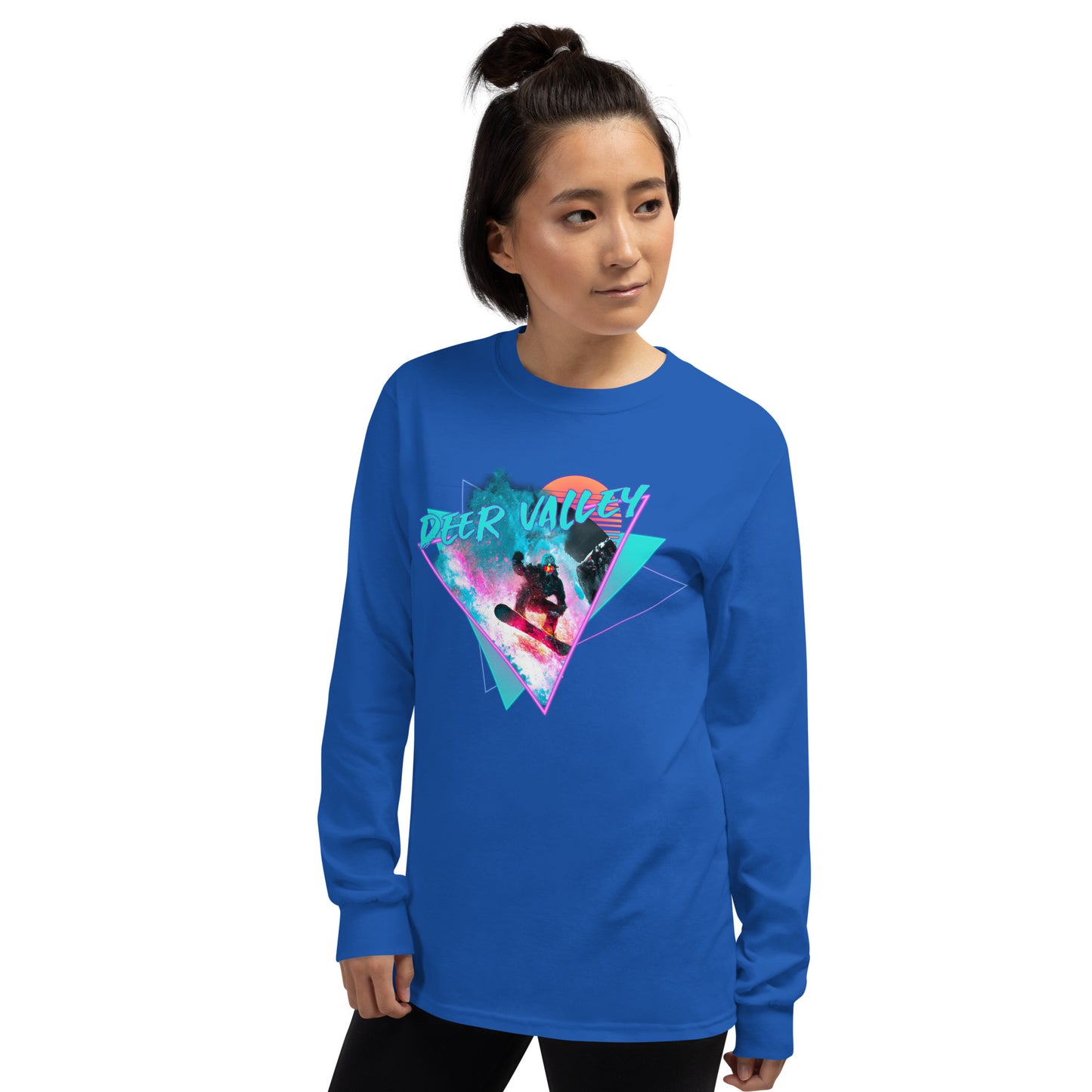 Snowboard Deer Valley Long Sleeve Shirt