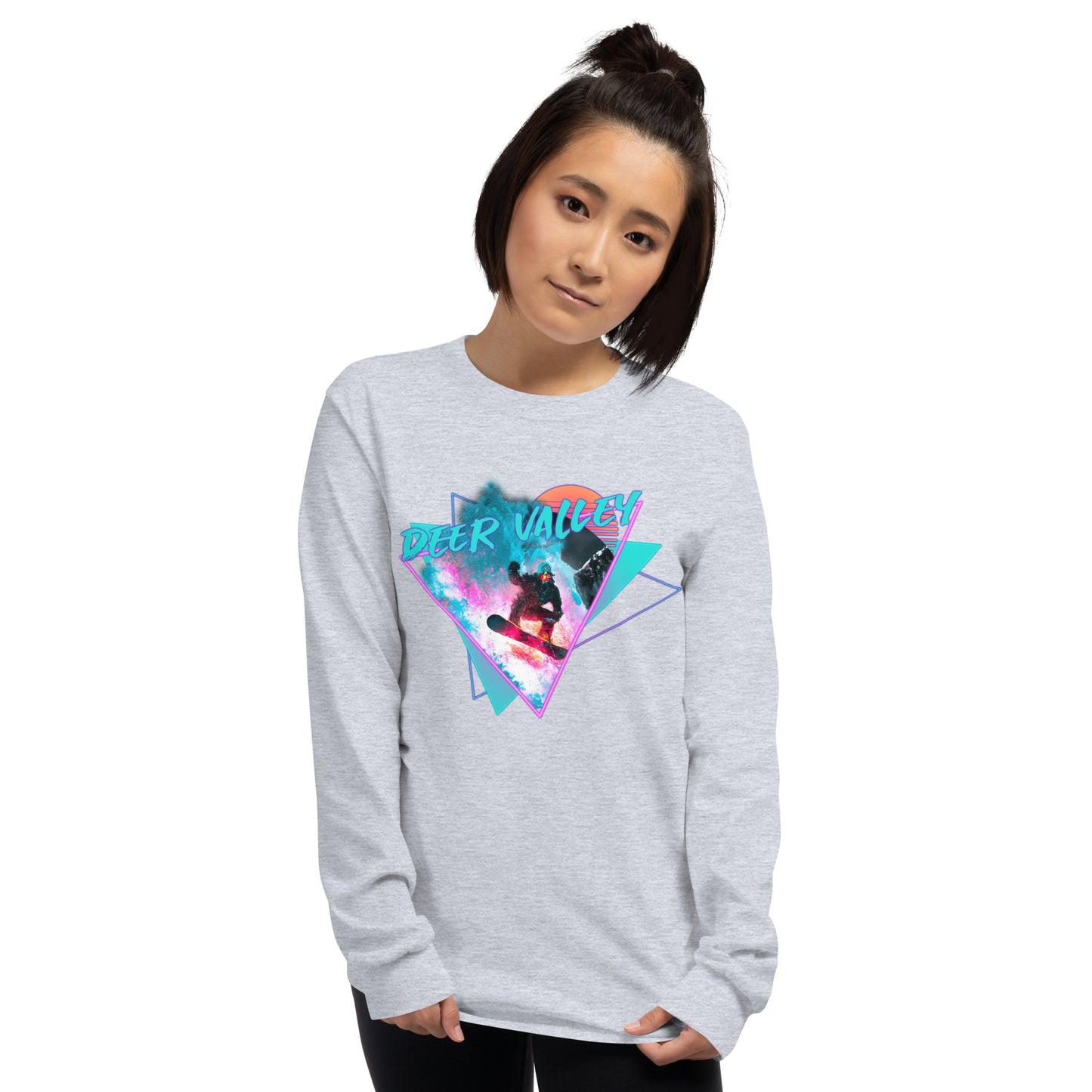 Snowboard Deer Valley Long Sleeve Shirt