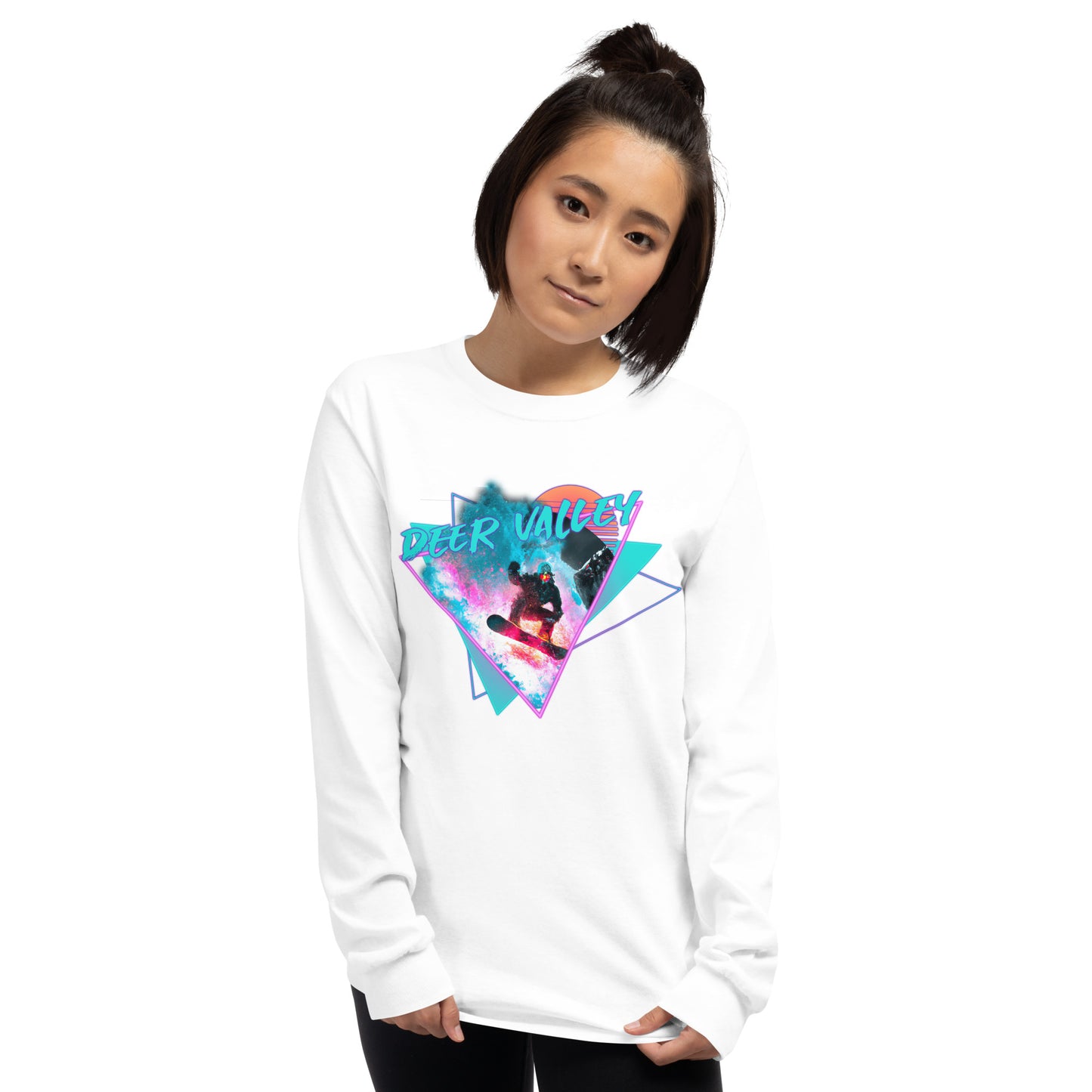 Snowboard Deer Valley Long Sleeve Shirt
