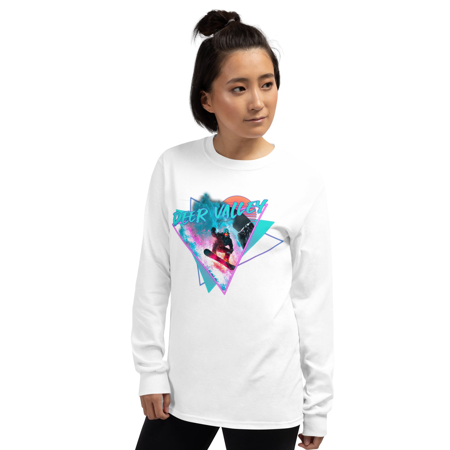 Snowboard Deer Valley Long Sleeve Shirt