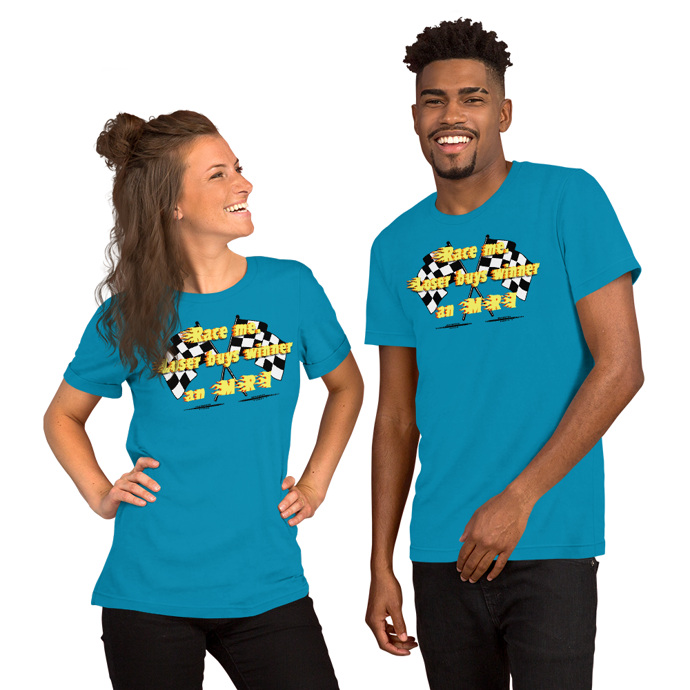 Race Me. Loser Buys Winner an MRI Shirt