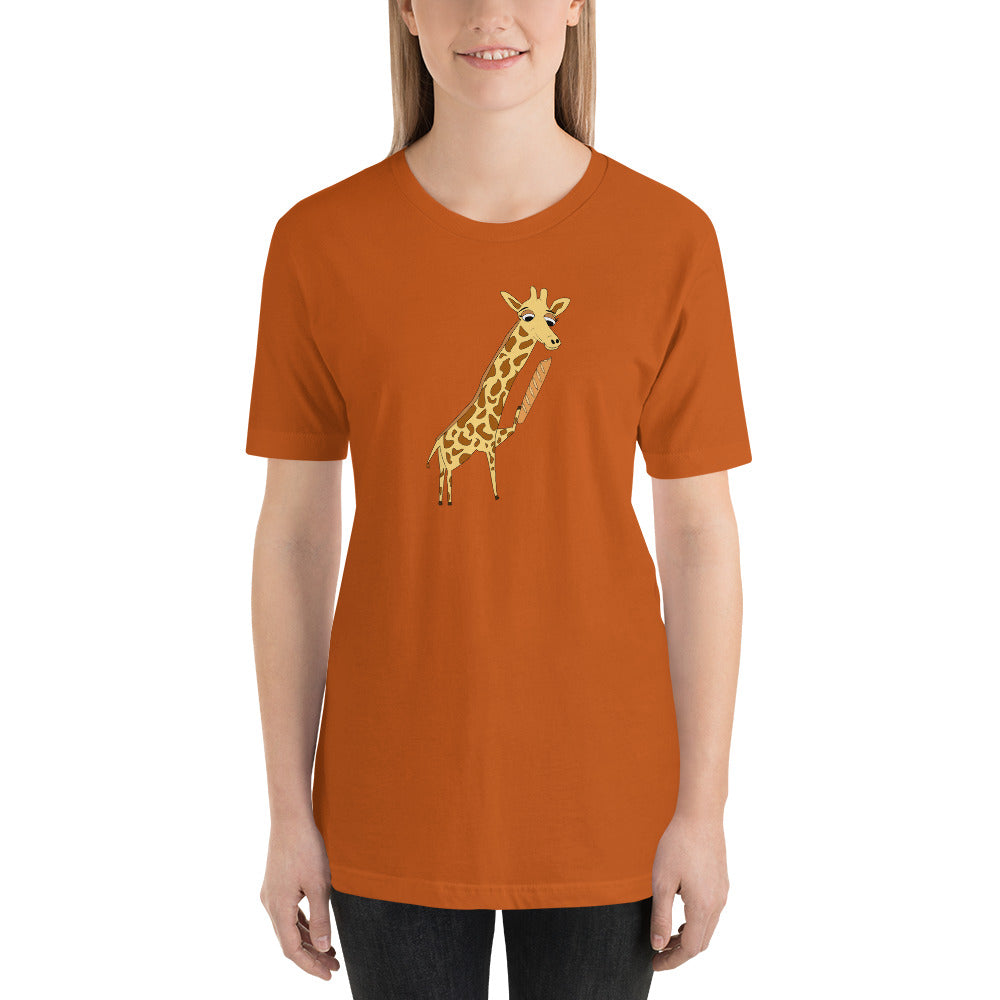 Giraffee with Baguette