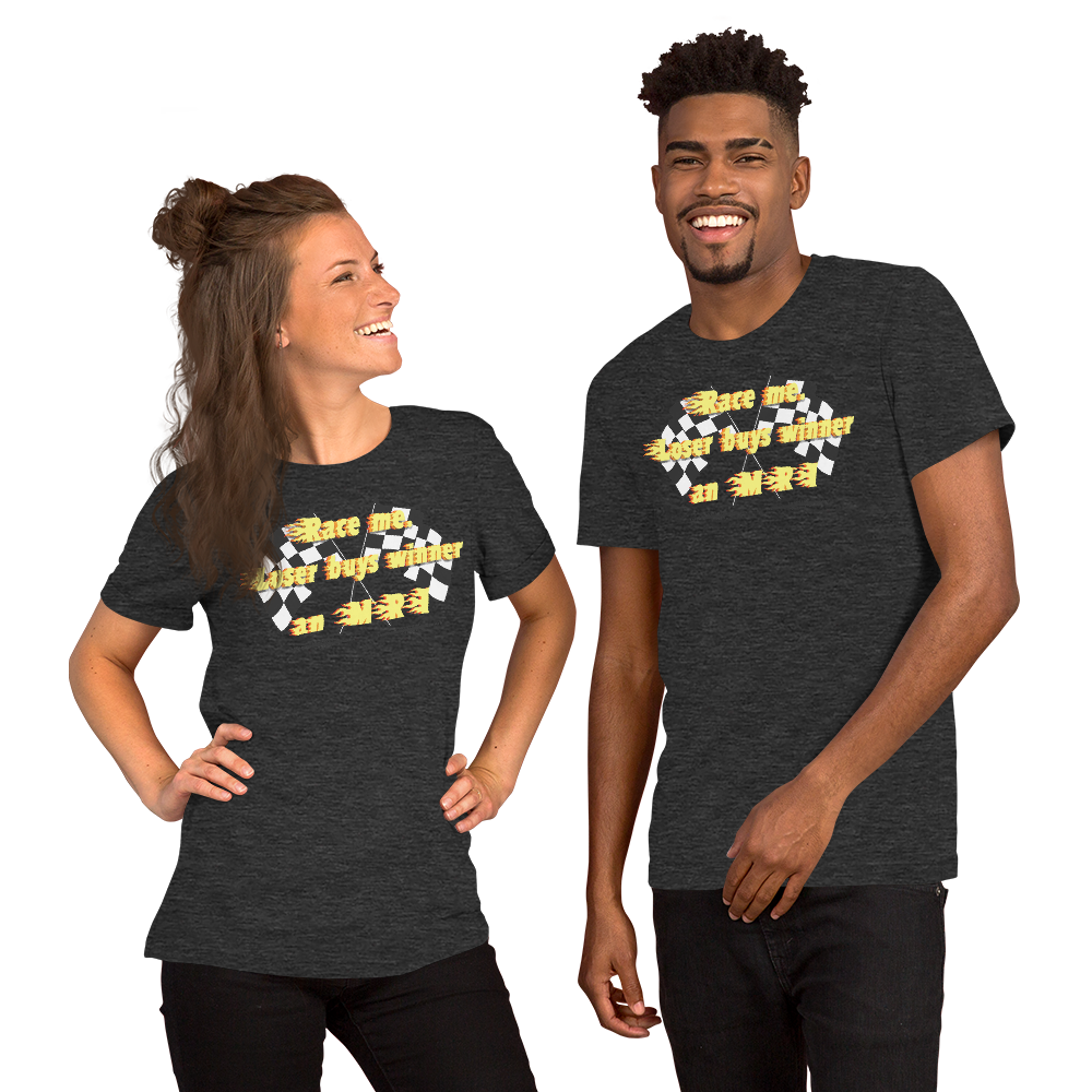 Race Me. Loser Buys Winner an MRI Shirt