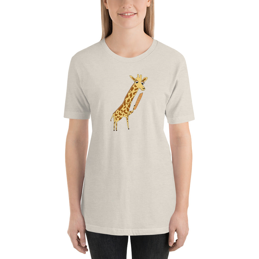 Giraffee with Baguette