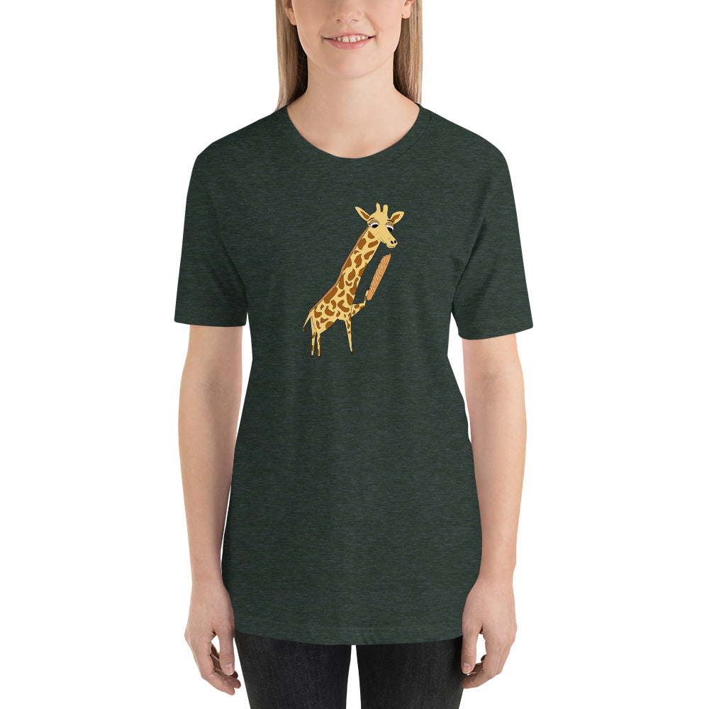 Giraffee with Baguette