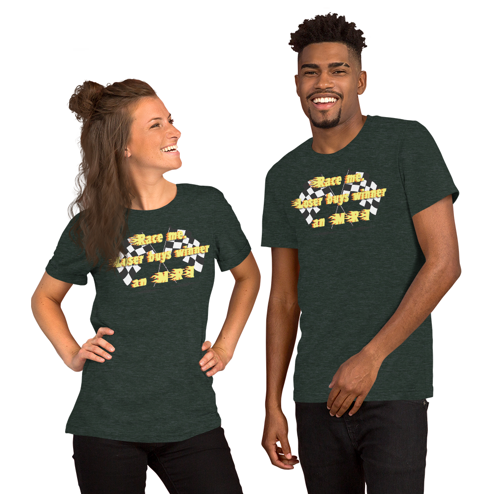 Race Me. Loser Buys Winner an MRI Shirt