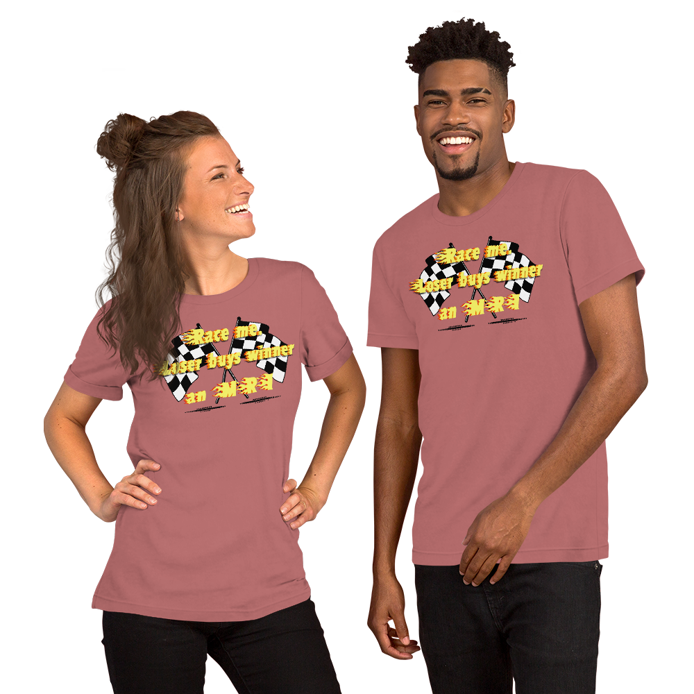 Race Me. Loser Buys Winner an MRI Shirt