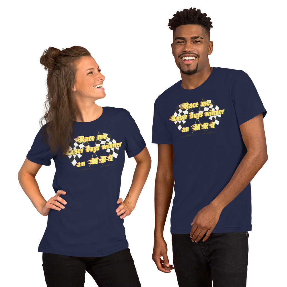 Race Me. Loser Buys Winner an MRI Shirt