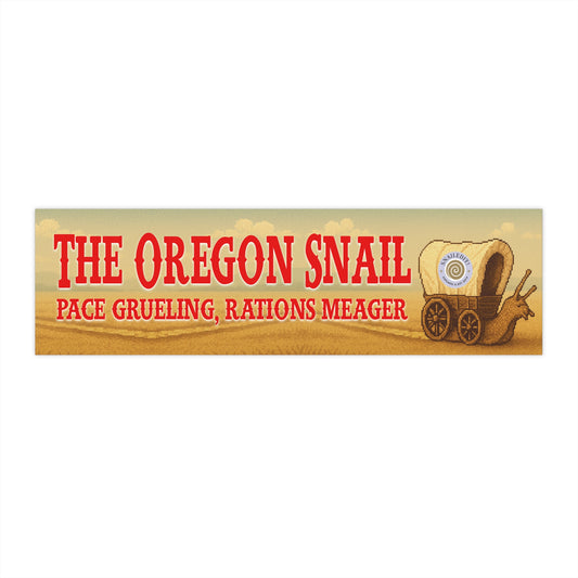 Oregon Snail Bumper Sticker
