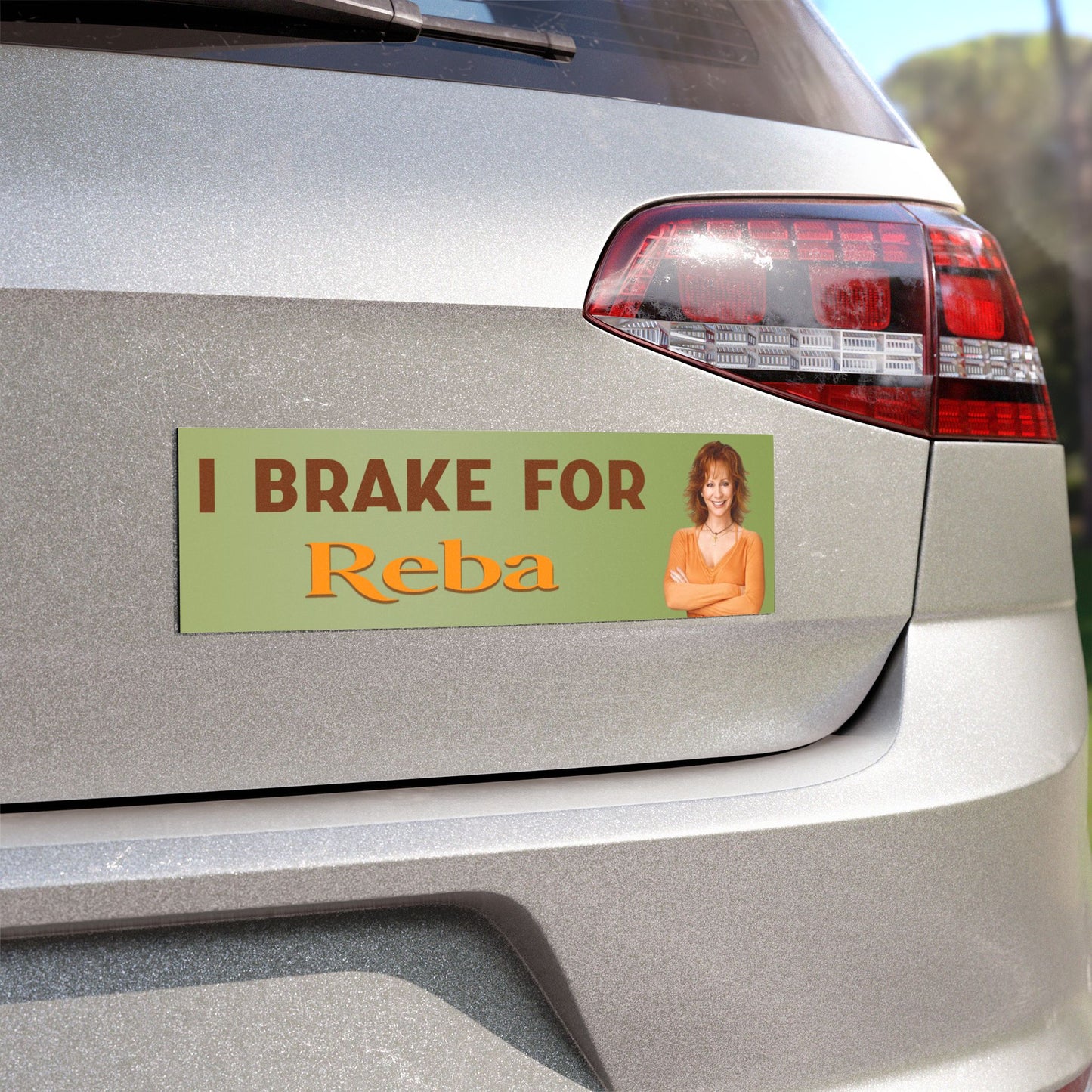 I Brake For Reba Magnet