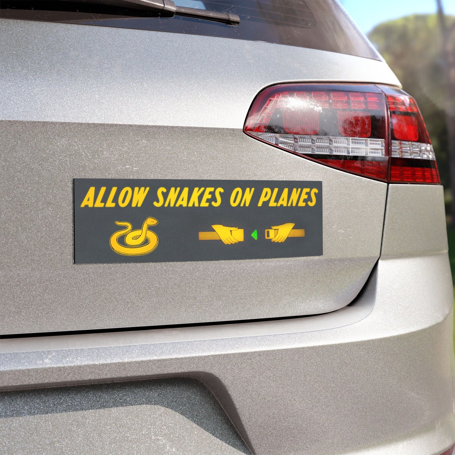 Allow Snakes on Planes Magnet