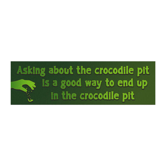 Crocodile Pit Magnet