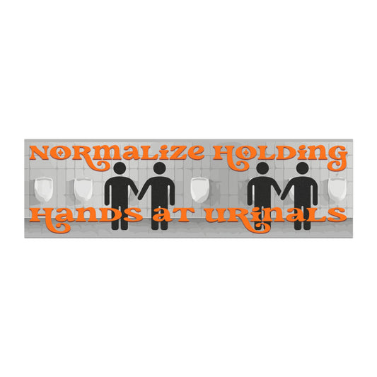 Normalize Holding Hands at Urinals Magnet