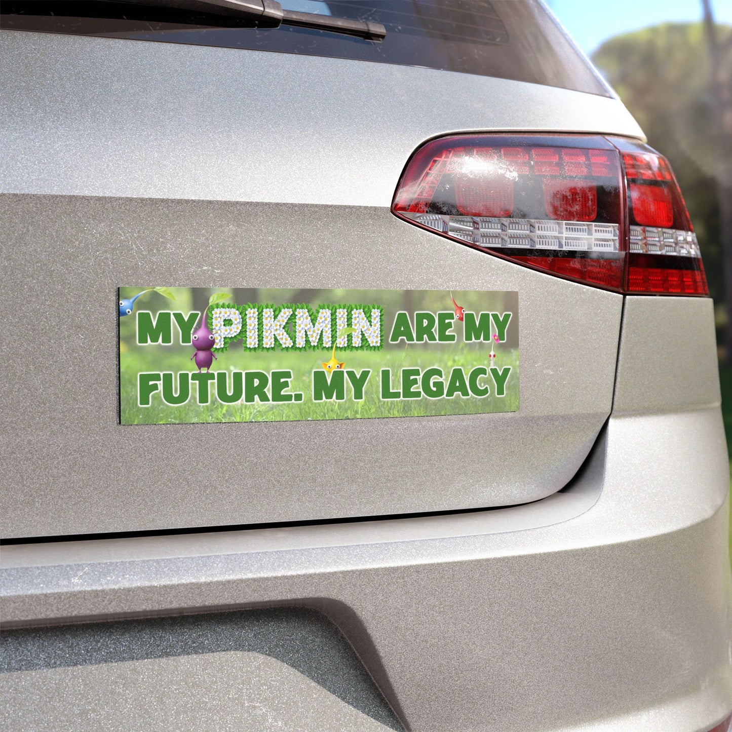 My Pikmin Are My Future. My Legacy Bumper Magnet