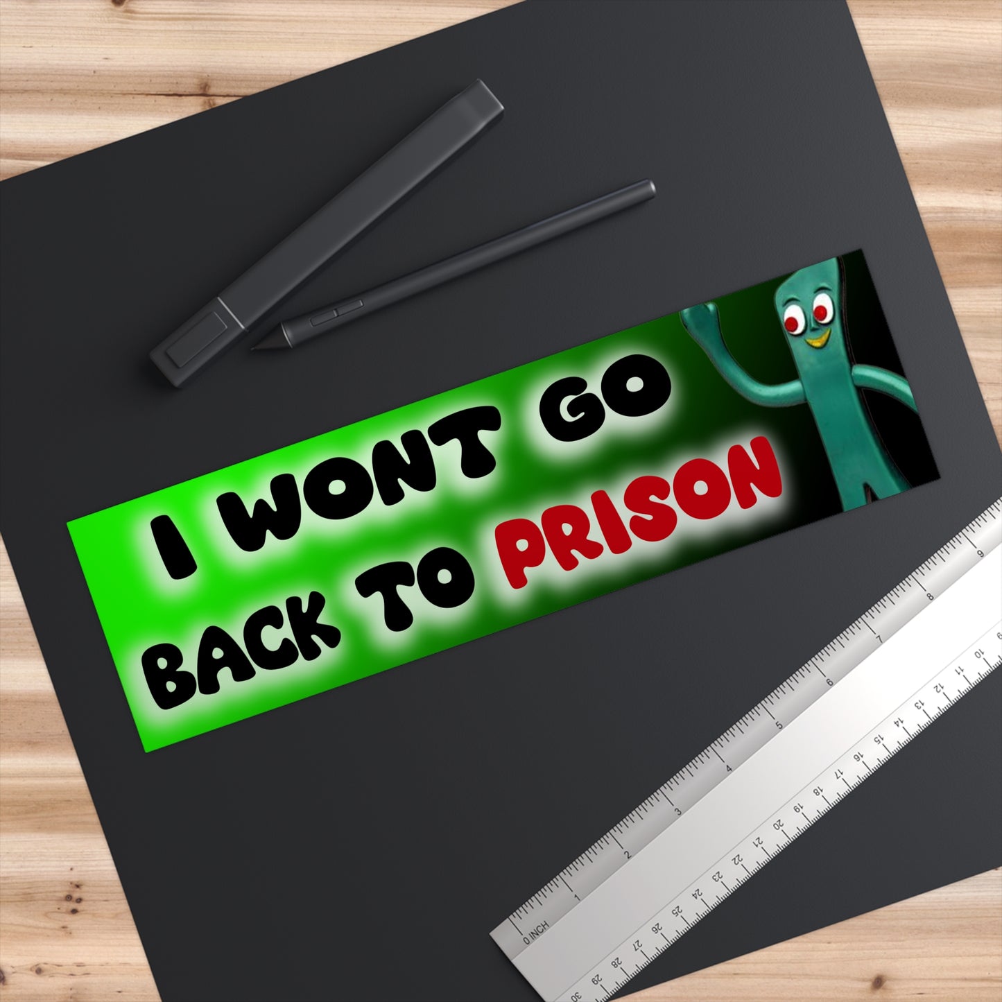 I Won't Go Back to Prison