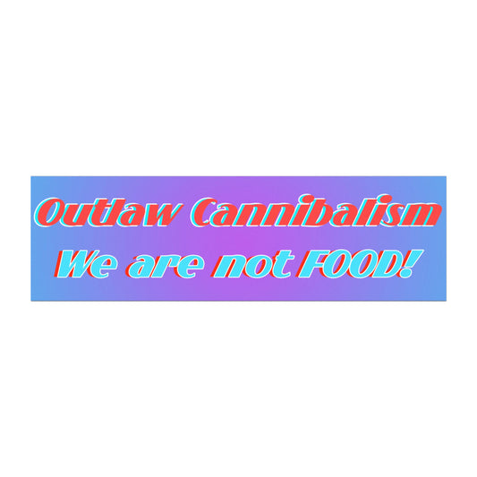 Outlaw Cannibalism Car Magnet