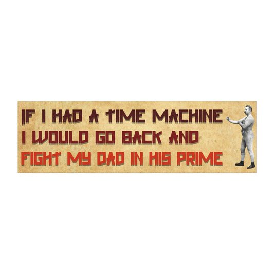Daddy Time Machine Magnet