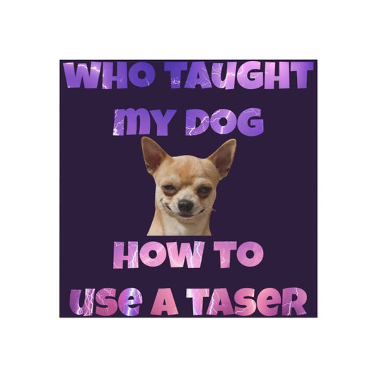 Who Taught My Dog How to Use a Taser Magnet