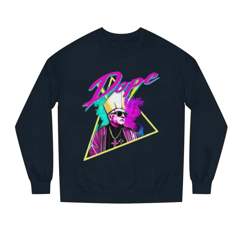 Dope by Day, Pope by Night Crew Neck Sweatshirt